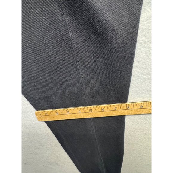 Black High-Waisted Stretch Stirrup Pants For Women - Picture 5 of 7